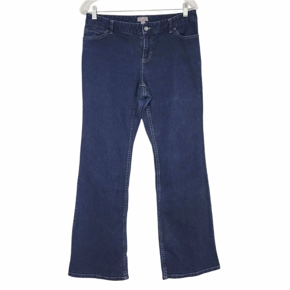 J. Jill Dark Wash Boot Cut Jeans Size 10P